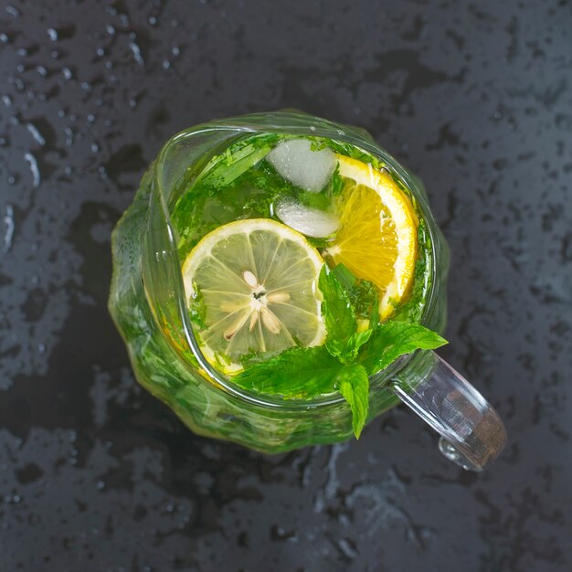 Foto limonada refrescante de verão