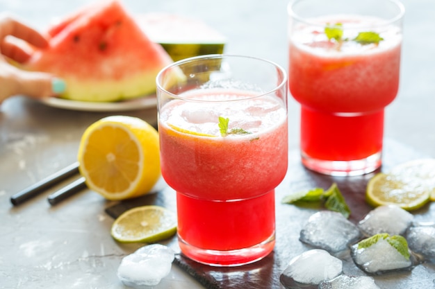 Limonada de sandia