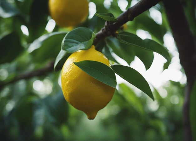 Foto un limonero en la jungla