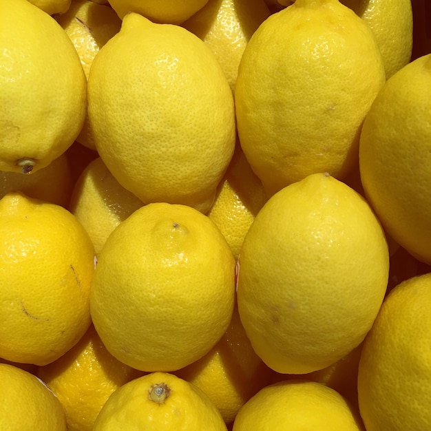 Limones de cerca .