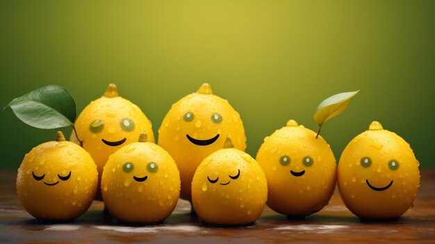 Foto limones del grupo