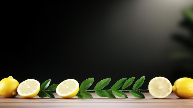 Foto los limones tienen un patrón plano con gotas de agua visibles uhd papel de pared