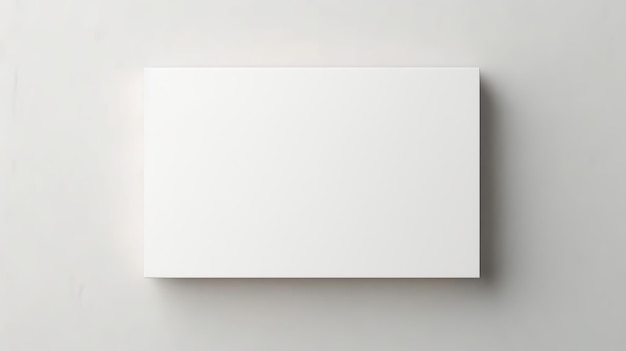Limpe o layout do cartão de papel de lona de superfície transparente com espaço de cópia para sua mensagem de substância Luz e sombras equilibram o estabelecimento do nível do formato do molde AI gerado