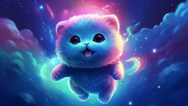 La linda aventura del gato de la galaxia