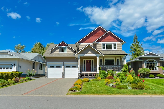 Linda casa de família na Colúmbia Britânica, Canadá