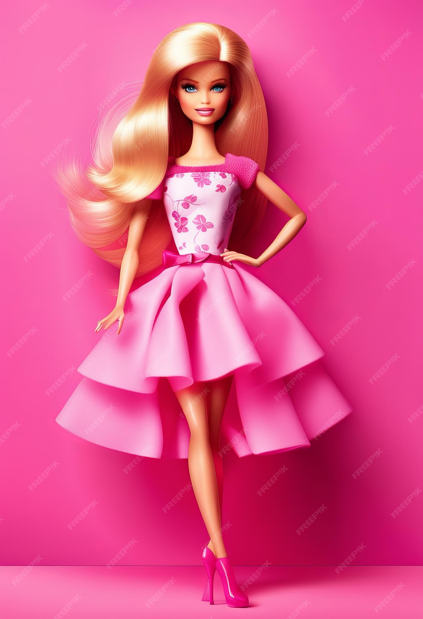 Look Roupa Boneca Barbie Fashion Estilosa Menina Mattel - Lolo Baby