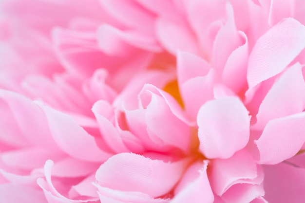 Foto linda flor artificial rosa feita com filtros de cor para fundo