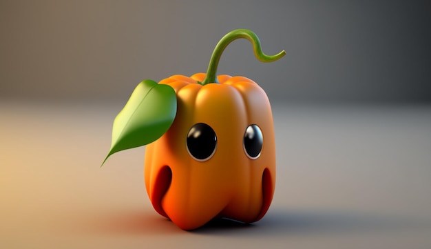 Linda IA generativa de personajes de Bell Pepper