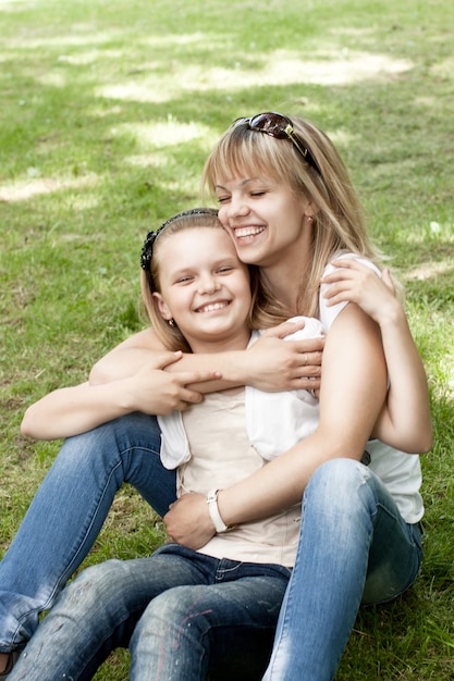 Linda madre e hija