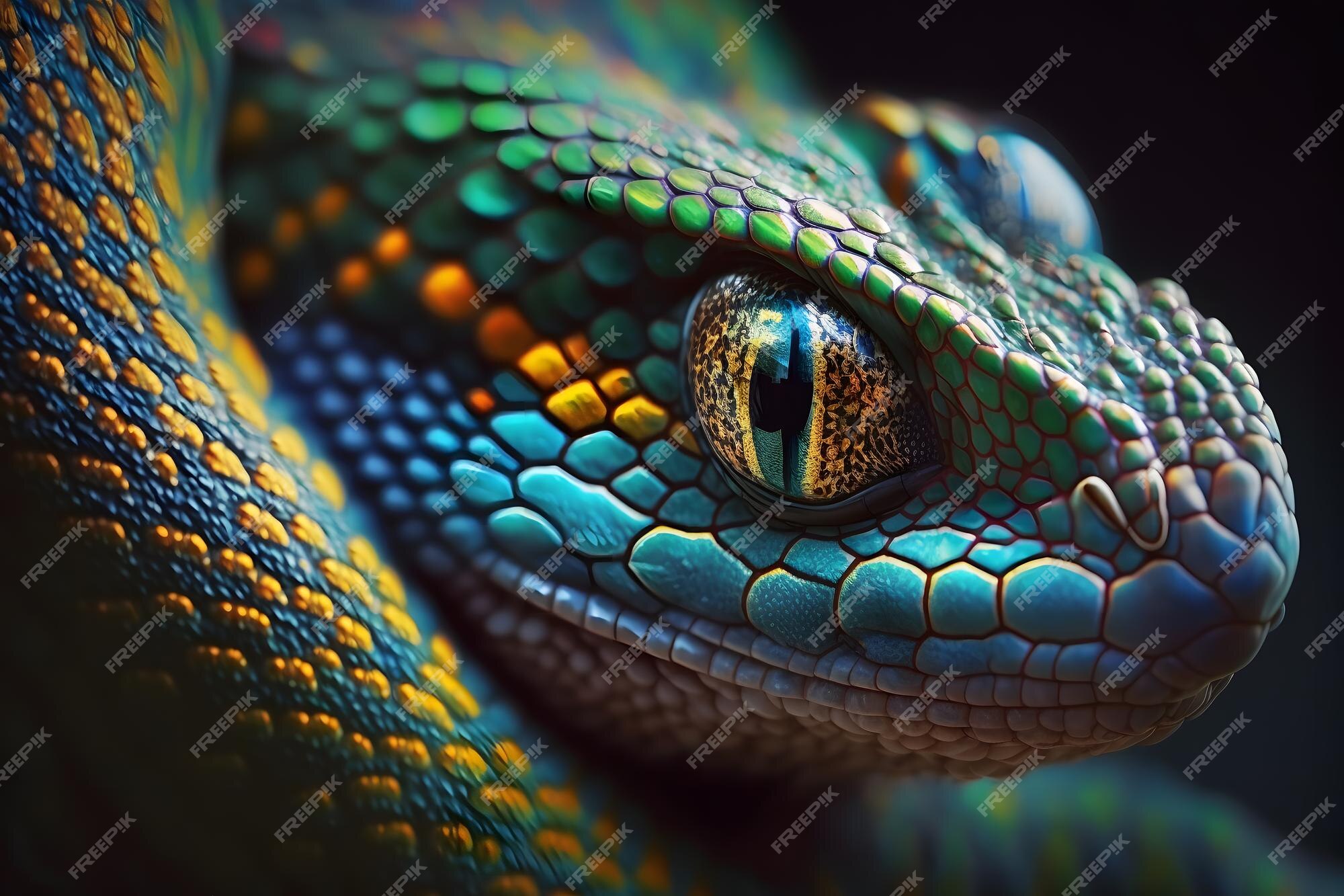 lindo colorida cobra, brasileiro arco Iris boa. neural rede ai gerado  24193046 Foto de stock no Vecteezy