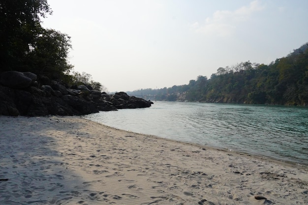 Lindas imagens de praia com água