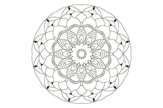 lindas mandalas islâmicas que são decoração de círculo decorativo para você