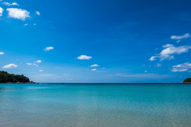 Lindas paisagens marinhas tropicais na Tailândia, Sudeste Asiático