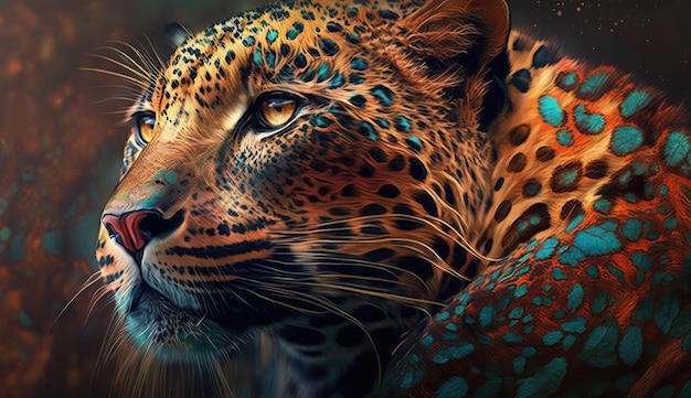 lindo animal obra-prima de estilo real realista