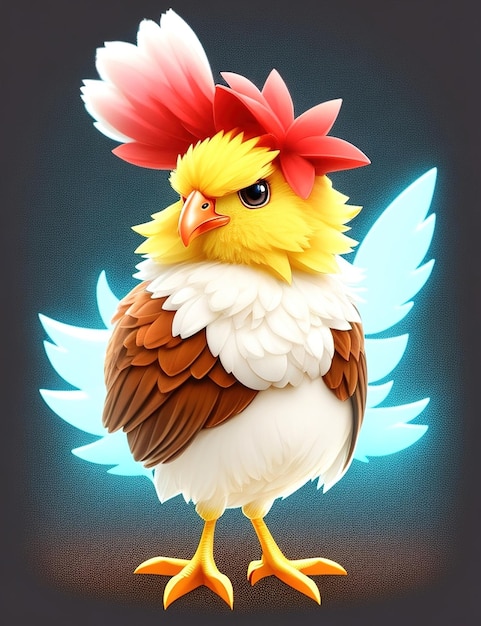 lindo anime pollo