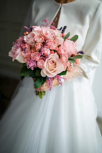 Lindo buquê de casamento para a noiva