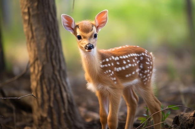 Corça no campo.  Baby animals, Cute animals, Animals wild