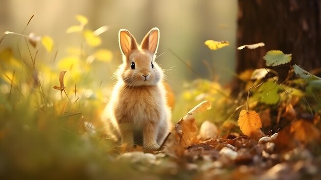 Lindo conejito de Pascua