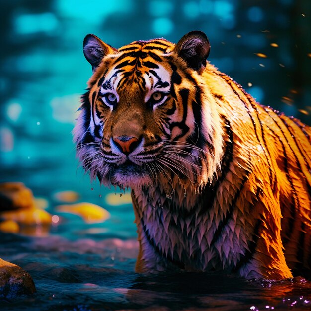 lindo e legal tigre
