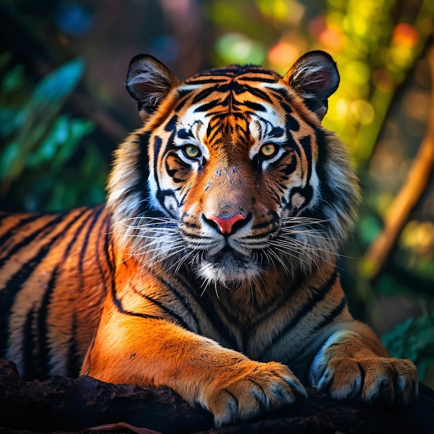 lindo e legal tigre