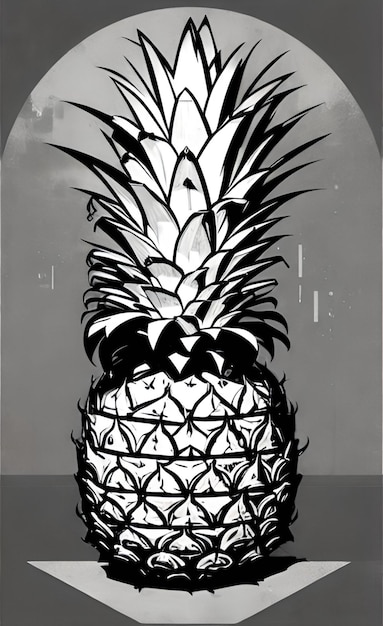 lindo estilo ananas