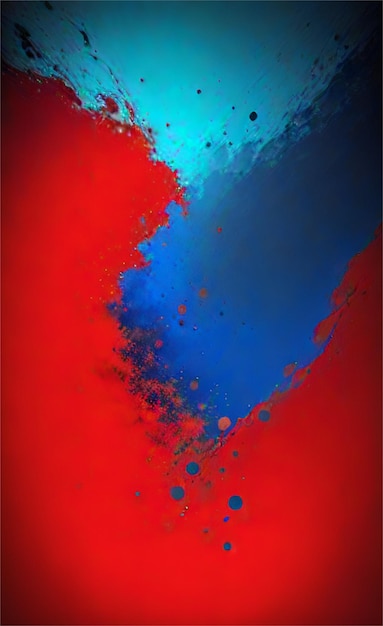 Lindo fundo abstrato azul e vermelho