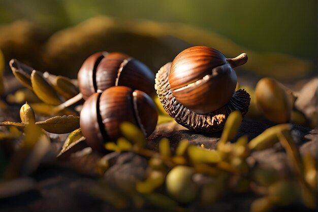 Lindo objeto de fotografia macro