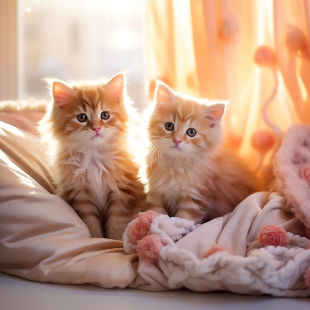 lindos gatitos mantas suaves