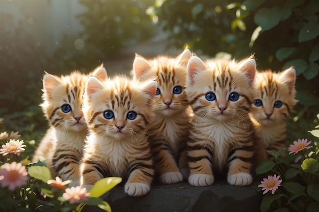 lindos gatitos