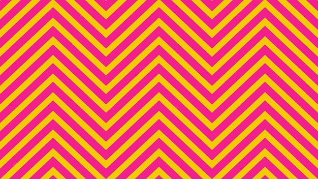 Línea abstracta de fondo líneas en zigzag en rosa y naranja ilustración del patrón en zig-zag rosa