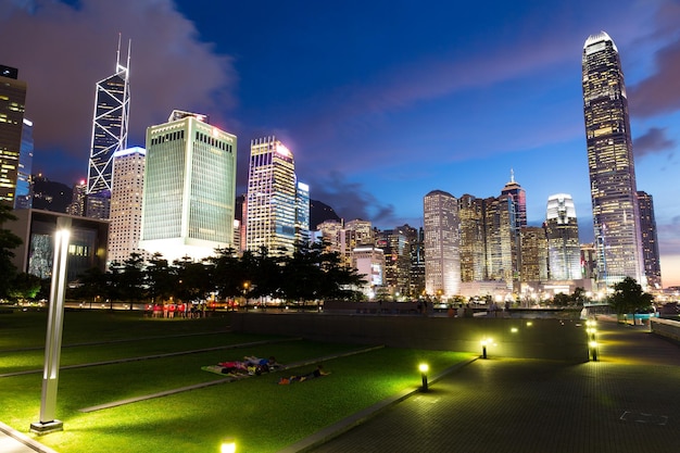 Línea del horizonte de Hong Kong