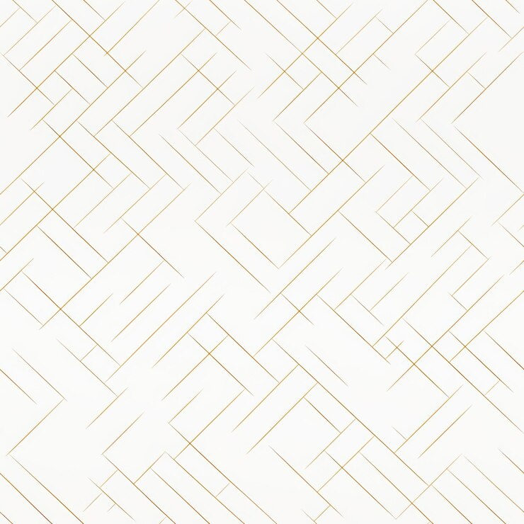 Foto línea de papel de fondo con patrón de cuadrícula blanca y dorada
