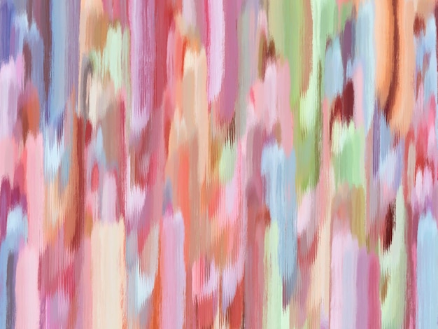 Línea de pincel abstracto de fondo colorido