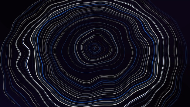 Línea de tecnología brillante abstracta Líneas de tecnología abstracta Rayas abstractas