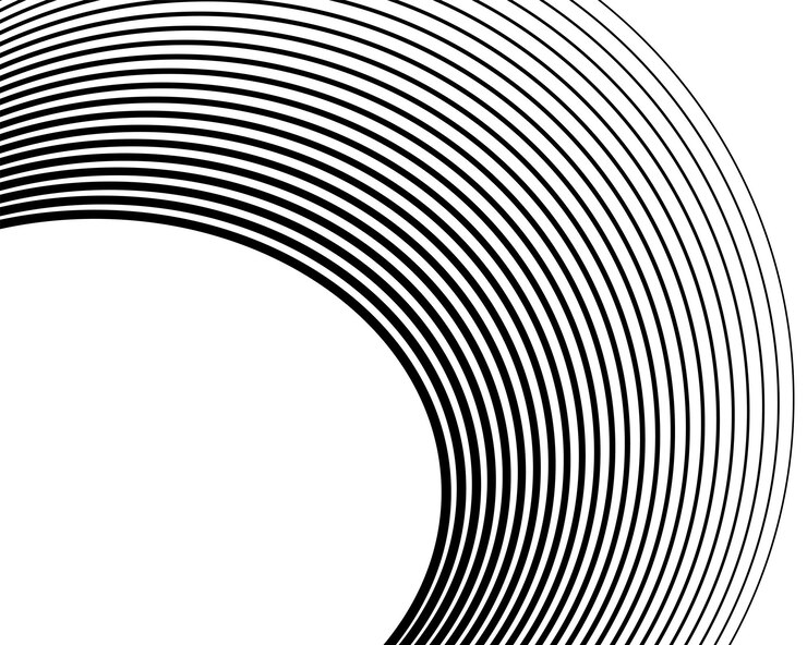 Foto líneas abstractas colores elemento de diseño sobre fondo blanco de ondas ilustración vectorial eps 10 para grunge elegante tarjeta de visita impresión folleto volante pancartas portada libro tela de etiqueta