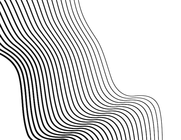 Líneas abstractas colores elemento de diseño sobre fondo blanco de ondas Ilustración vectorial eps 10 para grunge elegante tarjeta de visita impresión folleto volante pancartas portada libro tela de etiqueta