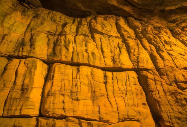 Líneas de carbón dibujadas en la pared de la cueva de Serpievskaya 2 La cueva de Kolokolnaya Montañas Ural Rusia