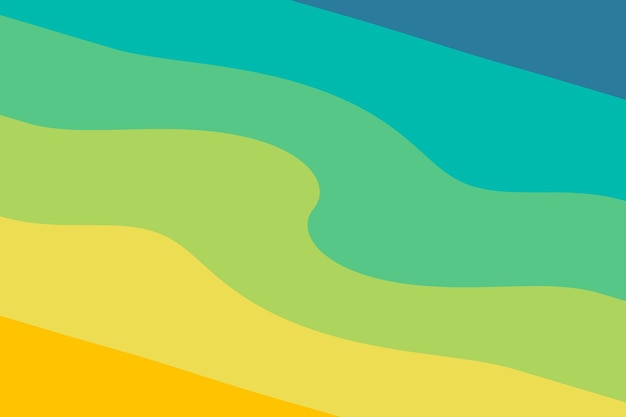 Líneas de degradado suaves modernas como líneas de degradado de colores