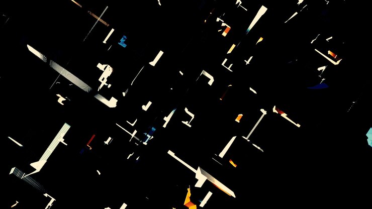 Foto líneas en movimiento en forma de laberinto líneas de movimiento se mueven de acuerdo con el esquema diagrama abstracto de líneas en movimiento