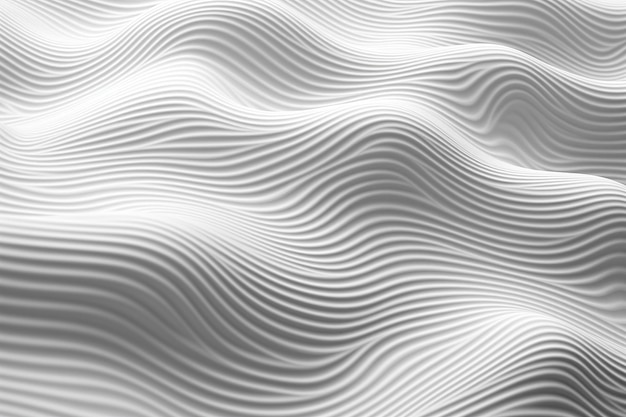 Foto líneas de onda blanca para texturas fluidas