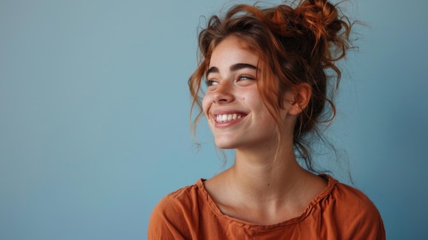 Las líneas de risa hacen que la sonrisa de una mujer sea contagiosa