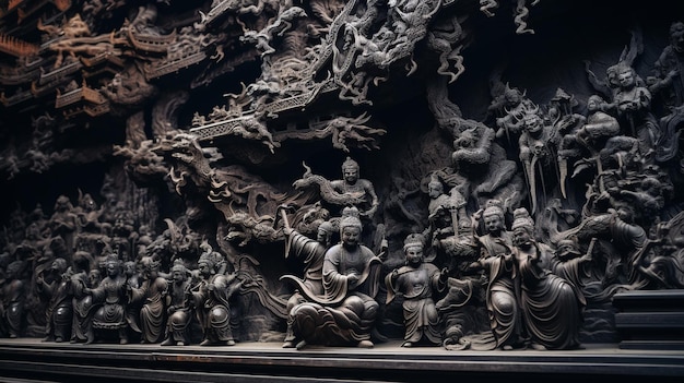 Lingyin_Temple_Intricate_Carvings