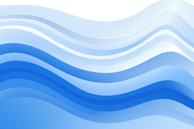 Linha de gradação azul e branca de fundo de onda asbtract de onda