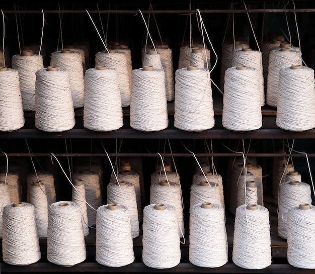 Linha de indústria de fios têxteis