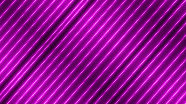 Foto linha de traçado geométrico de feixe de luz neon de cor roxa linha brilhante geométrica abstrata com luz neon de cor roxa