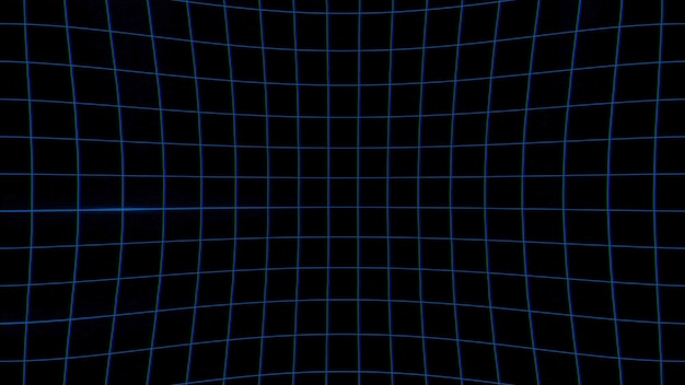 Linhas coloridas retrô, fundo abstrato. Ilustração 3D geométrica elegante e luxuosa dos anos 80 e 90 no estilo dos anos 90
