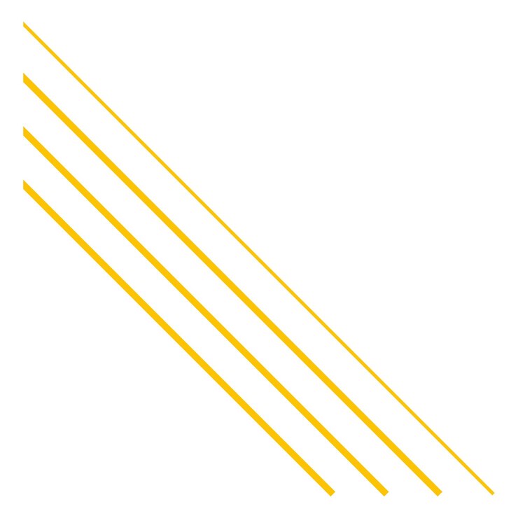 Foto linhas inclinadas elemento png desenho amarelo fundo transparente