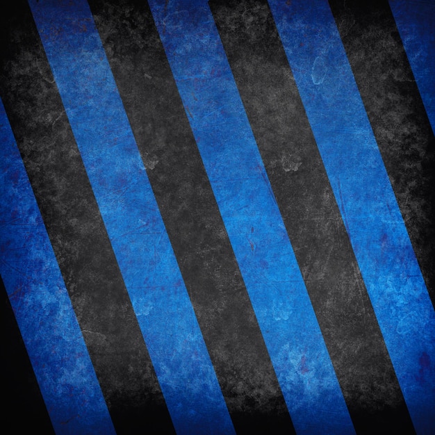 Linhas pretas e azuis em um fundo grunge