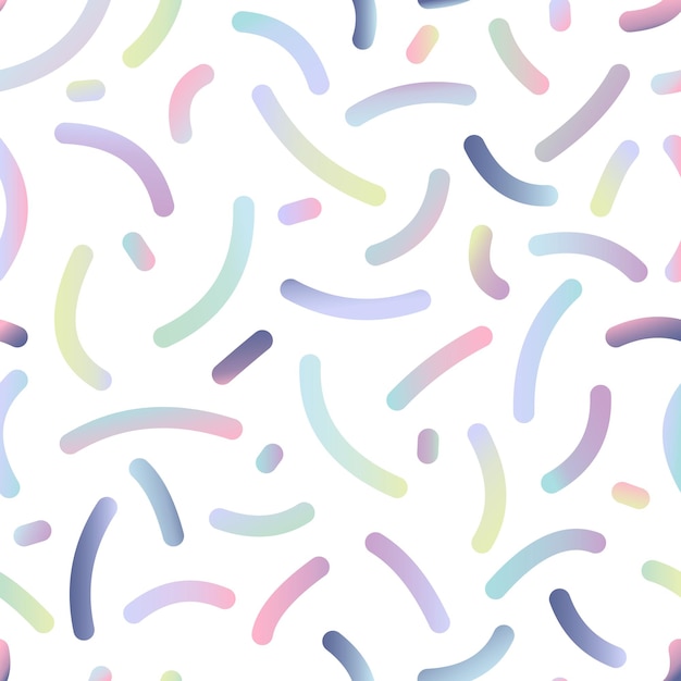 linhas radiantes de néon abstratas padrão sem costura isolado em fundo branco