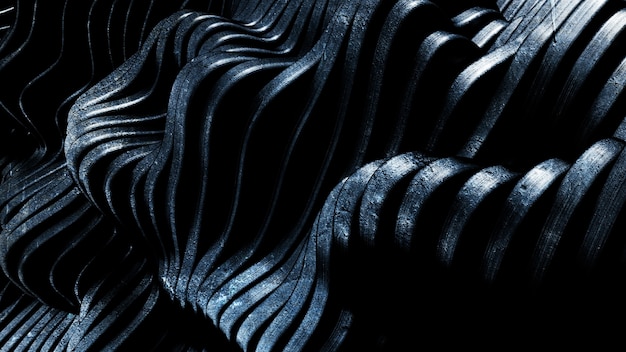 Linie Grunge-Textur-Hintergrund. 3D-Darstellung, 3D-Rendering.